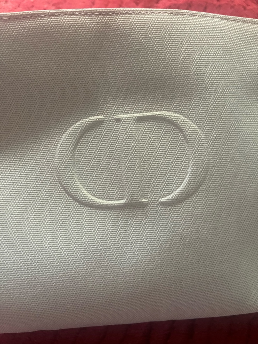 Dior Beaute off white handbag with detachable shoulder strap. NWOT - Picture 3 of 7
